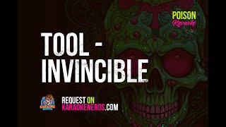 TOOL  Invincible Karaoke version [upl. by Eurydice]