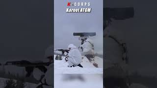 코넷 대전차 미사일  Kornet antitank guided missile  k군단 kcorps [upl. by Monteria]