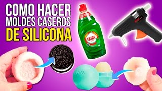 Cómo hacer MOLDES de SILICONA CASEROS para replicar figuras  3 TÉCNICAS fáciles con SILICON [upl. by Ralyt]