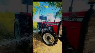 🤴 MASSEY FERGUSON 😎 masseyferguso tektarlover tractors ટ્રેકટર ट्रैक्टर 241 traktor [upl. by Sirkin]