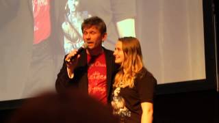 Mark Pellegrino Singing quotStairway to Heavenquot PurCon 2015 [upl. by Laurel828]