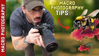 Three MACRO PHOTOGRAPHY HACKS for Stunning Images with the CANON 100MM F28 [upl. by Cagle18]