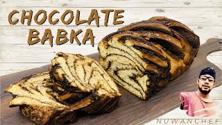 Chocolate Babka The Ultimate Recipe nuwanchef [upl. by Auqenehs]