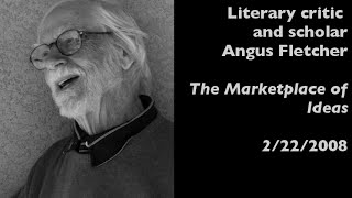 Angus Fletcher talks about early modern science and poetry on The Marketplace of Ideas 222008 [upl. by Bagger]