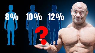 The Ideal Body Fat Percentage for MAX Muscle Growth [upl. by Eaver]