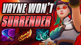 VAYNE REFUSES TO SURRENDER CAN SHE CARRY [upl. by Armahs]