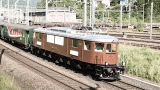 Trainspotting 7 SBB ArthGoldau und BLSNostalgiezug [upl. by Schreibman]