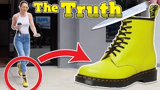 Leather expert EXPOSES Doc Martens  1460 Smooth [upl. by Ailehpo384]