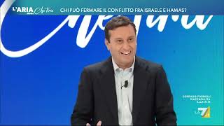 Matteo Renzi ospite a LAria che Tira  12102023 [upl. by Eninnej608]