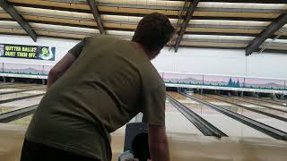 throwing the ebonite gb4 solid [upl. by Atteuqcaj]