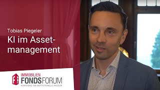 KI im Assetmanagement Tobias Piegeler VideoStatement [upl. by Aninat655]