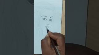 How to Draw face Drawing pencil sketch Rakesh Art book [upl. by Drofiar]