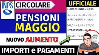 INPS ⚠️ CIRCOLARE DOPPIO AUMENTO PENSIONI MAGGIO 2023 📈 TABELLA NUOVI IMPORTI ARRETRATI PAGAMENTI [upl. by Vezza]