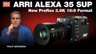 ARRI ALEXA 35 SUP 130 New ProRes 38K 169 Format [upl. by Isiah]