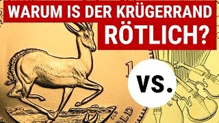 Warum ist der KRÜGERRAND rötlich GOLD [upl. by Anek493]