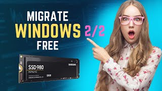 How To Migrate Windows to New NVMe Using DiskGenius 55  Portable  Free  2023 [upl. by Orapma]