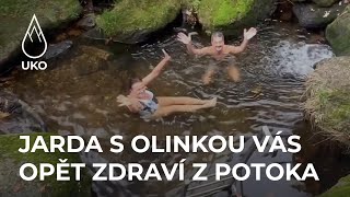 Jarda s Olinkou opět v potoce Mají pro vás zprávu [upl. by Dadinirt370]