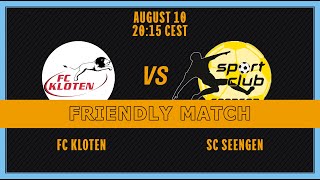 Friendly match FC Kloten  SC Seengen [upl. by Jahncke50]