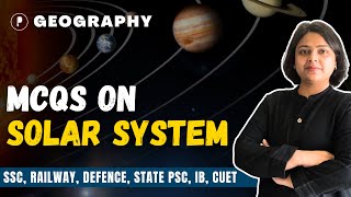 MCQs on Solar System  Solar System Important Questions  Geography By Parcham Classes [upl. by Nomyar]