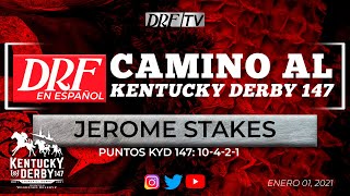 Camino al Kentucky Derby 147 con DRF en Español  Jerome Stakes [upl. by Dnalel]