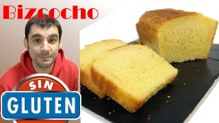 BIZCOCHO SIN GLUTEN PERFECTO 😍😋 esponjoso y jugoso Receta  236 [upl. by Moffit402]