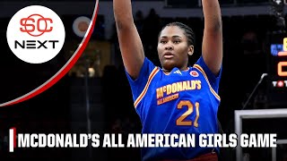 2024 McDonald’s All American Girls Game  Full Highlights  SC Next [upl. by Akierdna1]