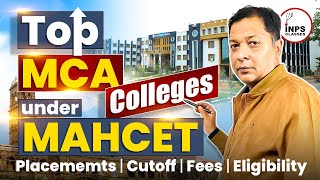 Top MCA colleges under MAHCET  Placememts  Cutoff  Fees  Eligibility [upl. by Heather]