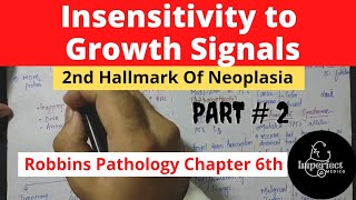 2nd Hallmarks of Cancerpart 2Insensitivity to Growth SignalsCarcinogenesis pathologyneoplasia [upl. by Auqenahc]