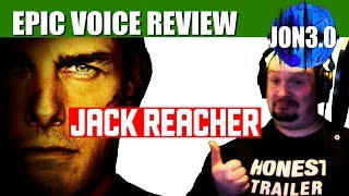 Epic Voice Review Jack Reacher [upl. by Inacana286]