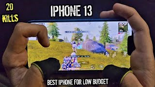 IPHONE 13 IN 2024  BEST LIVIK 4FINGERS CLAW HANDCAM  PUBG MOBILE [upl. by Latsyk]