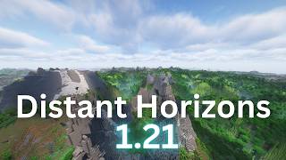 Installing Distant Horizons in Minecraft 121 has become easy [upl. by Lertnom]