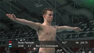 Boys A 1m final  Eindhoven Diving Cup 2024 [upl. by Scarrow]