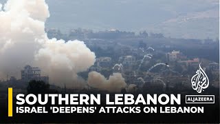 Israel issues evacuation warning as it ‘deepens’ attacks on Lebanon [upl. by Einneb119]