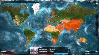 Plague Inc Evolved  Neurax Worm Mega Brutal [upl. by Yehc438]