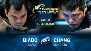 BIADO vs CHANG ▸ 2024 WPA PREDATOR WORLD CHAMPIONSHIP MENS 10BALL [upl. by Gearhart886]