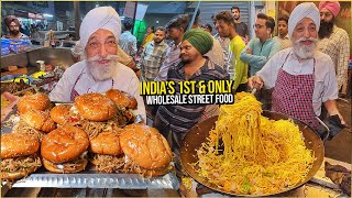 10 Indian Street Food Punjab JATT MEHKMA 😍 Patiala Shahi Chowmein Chilly Paneer Roll Black Burger [upl. by Anomor668]