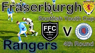 Fraserburgh v Rangers  Scottish Youth Cup 4th Round [upl. by Didi307]