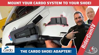 Cardo Helmet Adapter for Shoei helmets [upl. by Albertine]