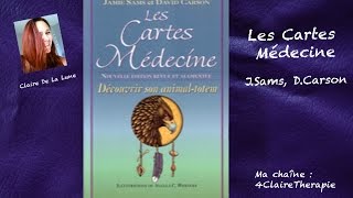 Les Cartes Médecine de J Sams et D Carson Review Video [upl. by Aiyram]