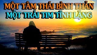 Giữ một tâm thái bình thản một trái tim tĩnh lặng  Thiền Đạo [upl. by Ahsitak204]