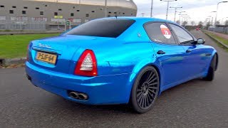 The MOST INSANE Maserati Quattroporte 42 V8 with Straight Custom Exhaust [upl. by Comethuauc924]