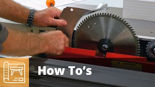 How Tos  Correctly set your riving knife [upl. by Lah]