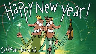 HAPPY NEW YEAR  CartoonBox 66 [upl. by Gabi]