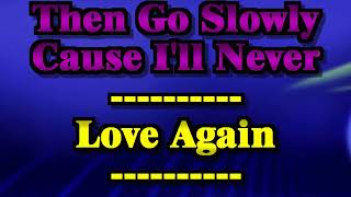 Juice Newton  Break It To Me Gently Singalong Karaoke Lyric Video [upl. by Lindberg]