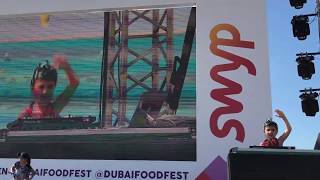 minutes from Dj Michelles performance at Dubai Food Fest 2019 [upl. by Anaderol]