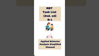 RBT Task List Paired Stimulus Assessment [upl. by Trofmoc922]