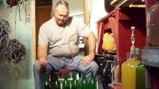 Making Concord Wine Bottling [upl. by Gold]