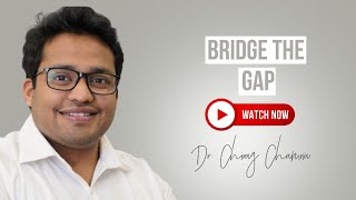 Bridge The Gap  Treatment Options for Gaps in Teeth  Dentistry Decoded by Dr Chirag Chamria [upl. by Lednik]