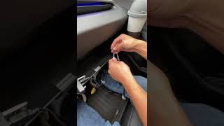 Tesla Model 3 lighting install stepbystep LEDLighting InteriorLighting Model3Interior TeslaDIY [upl. by Rovelli]