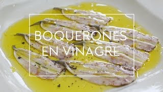 COMO HACER BOQUERONES EN VINAGRE  Las María Cocinillas [upl. by Aderb989]